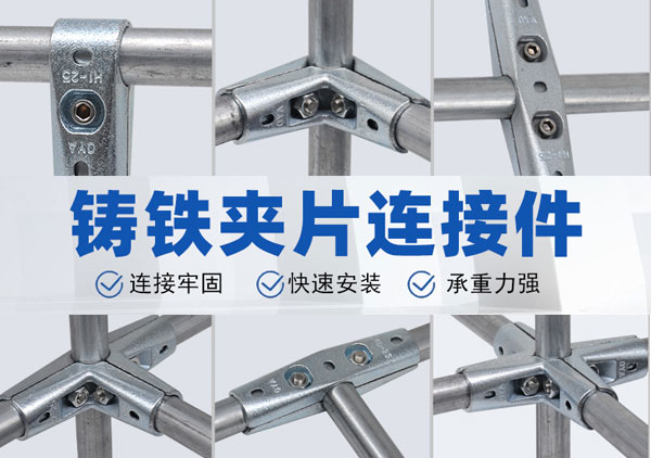 推出全新产品系列6分25mm圆管连接件免焊接头